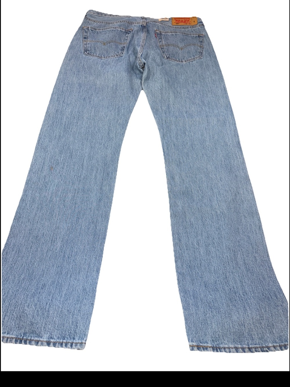Levi’s 501 Original Blue Jeans BUTTON FLY Regular Fit Straight Leg Men 36/34 NEW